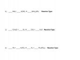 Chemistry Worksheet Answers Along with Types Of Chemical Reaction Worksheet Ch 7 Name Balance the