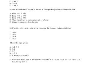Chemistry Worksheet Matter 1 Answers Along with Xat 2009 Paper