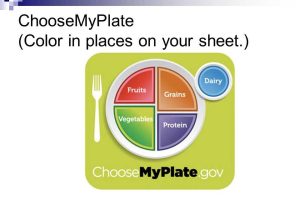 Choose My Plate Worksheet Also Guidelines for Healthy Food Choices Ppt Video Online