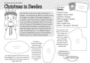 Christmas Around the World Worksheets Also Adorable Christmas Around the World Worksheets Printables In