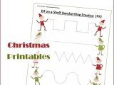 Christmas Handwriting Worksheets Along with 1099 Best Christmas Crafts Education Recipes Images On Pinterest