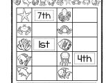 Christmas Worksheets for Kids Along with ordinal Number Posters and Worksheets