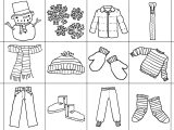 Christmas Worksheets for Kids Also Winter Clothes Bingo Oppimisvaikeudet Pinterest