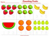 Circles Worksheet Answers Also Christmas Math Printables for Preschool Fresh Counting Fruits