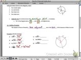 Circles Worksheet Find the Center and Radius Of Each Also Geometry 93 Concept Guidearcs and Central Angles Youtube