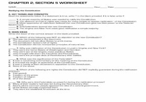 Citizenship and the Constitution Worksheet Answers Also Us Constitution Worksheets Worksheet Math for Kids