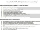 Citizenship In the Nation Worksheet and A Call for Improved National Ð¡risis Management Policy Authentic