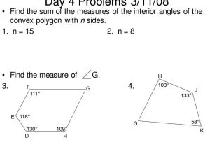 Classifying Triangles by Angles Worksheet or Exterior Angles A Polygon Worksheet Super Teacher Works
