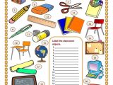 Classroom Objects In Spanish Worksheet Free with 28 Best Classroom Objects Images On Pinterest