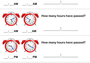 Clock Quiz Worksheet Along with Elapsed Time Math Worksheets Mon Core 3 Md 1 Elapsed Time Practice