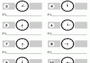 Clock Time Worksheets together with Elementarymathls 2nd Grade Math