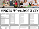 Close Reading Worksheet High School or Analyzing Author S Point Of View In A Non Fiction Text School