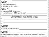 Cnn Student News Worksheet with Current event Newspaper assignment What S the Scoop