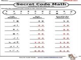 Coding Worksheets Middle School or 6th Grade School Work Awesome Math Fun Worksheets 4th Grade