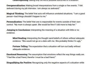 Cognitive Distortions therapy Worksheet Also 19 Best therapist therapy Images On Pinterest