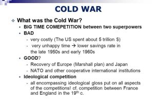 Cold War Vocabulary Worksheet Answers with International Security and Peace Cold War Technology and Warfare