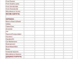 College Student Budget Worksheet together with Apartment Expenses Spreadsheet