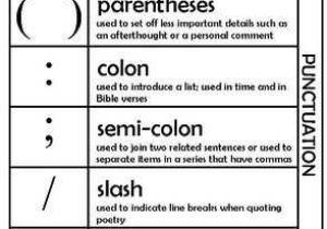 Commas Semicolons and Colons Worksheet as Well as Mini Fices