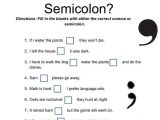 Commas Semicolons and Colons Worksheet or 1812 Best Middle School Language Arts Classroom Images On Pinterest
