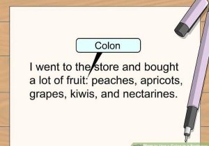 Commas Semicolons and Colons Worksheet or How to Use A Colon In A Sentence with Cheat Sheet Wikihow