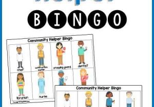Community Helpers Police Officer Worksheet as Well as Munity Helpers Bingo Cards