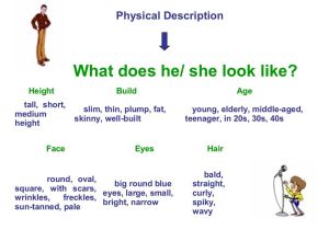 Comparative Adjectives Worksheet or Peoples Appearances Exercise Learning English