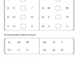 Comparing Decimals Worksheet or Greater Than Less Than Worksheets