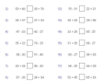 Comparing Functions Worksheet Answers Also Greater Than Less Than Worksheets Math Aids