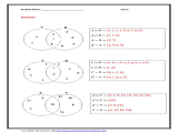 Complement Probability Worksheet with Answers and Grade 2 Venn Diagram Worksheets 28 Images Free 2nd Grade