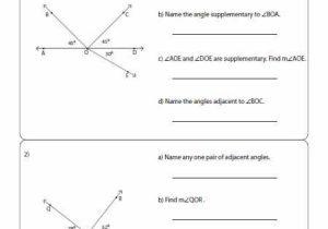 Complementary and Supplementary Angles Worksheet Answers Also 624 Best Geometry Building Blocks Images On Pinterest