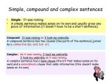 Compound and Complex Sentences Worksheet and Sentence Types Guvecurid