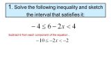 Compound Inequalities Worksheet Also 1 6 solving Pound Inequalities Understanding that Conjunctive