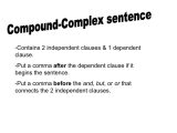 Compound Sentences Worksheet with Answers Also First Latvian Fusker Imageslidesharecdn Simple Poundc