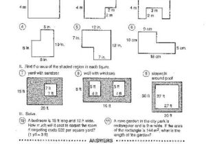 Compound Shapes Worksheet Answer Key as Well as Worksheets 50 Lovely area Irregular Shapes Worksheet Hi Res