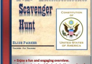 Constitution Scavenger Hunt Worksheet with 124 Best U S Constitution Images On Pinterest