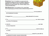 Constitution Scavenger Hunt Worksheet with the Us Constitution Worksheet the Us Constitution Worksheet Free