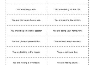 Continuous Compound Interest Worksheet with Answers or 7 Best Present Continuous Esl Efl Games Activities and Worksheets