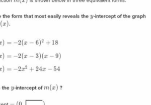 Converting Quadratic Equations Worksheet Standard to Vertex with forms & Features Of Quadratic Functions Video