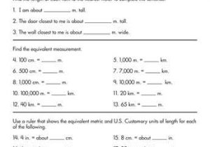 Converting Units Of Measurement Worksheets or Unit Conversions Worksheet Metric Conversion Table Google Search