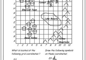 Coordinate Graphing Worksheets together with Locating Position On A Grid Using Coordinates Mathematics Skills