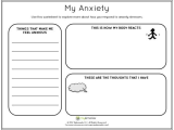Coping with Anxiety Worksheets or Help Children Learn About and Manage their Anxiety with This