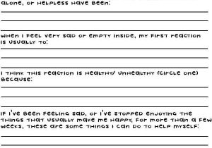 Coping with Depression Worksheets and 69 Best therapy Depression Images On Pinterest