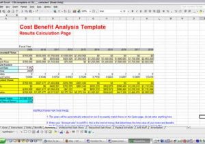 Cost Benefit Analysis Worksheet Along with Cost Benefit Analysis Template Word Cost Analysis Spreadsheet