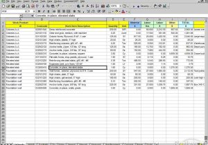 Cost Of Quality Worksheet Xls Along with Excel Construction Estimating Template 28 Images Free Co
