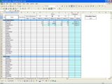 Cost Of Quality Worksheet Xls as Well as Blank Excel Spreadsheet Bing Images