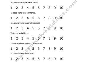 Counting Techniques Worksheet or Math Spanish4kiddos Tutoring Services