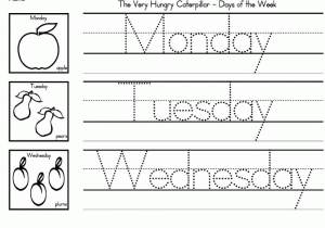 Counting Worksheets for Kindergarten and Kindergarten the Very Hungry Caterpillar Kindergarten Days O