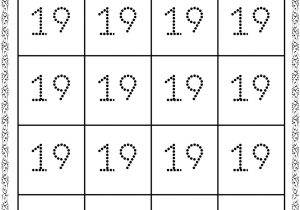 Counting Worksheets for Preschool with Free Preschool Numbers Worksheets