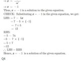 Course 3 Chapter 3 Equations In Two Variables Worksheet Answers as Well as Rs Aggarwal solutions for Class 7th Maths Linear Equations In E