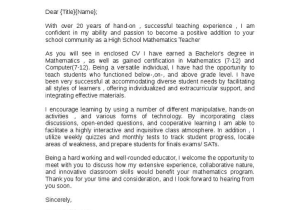 Cover Letter Worksheet for High School Students Along with Math Teacher Cover Letter No Experience Guvecurid